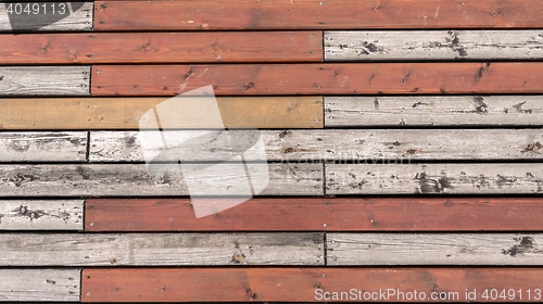 Image of wooden fence closeup photo