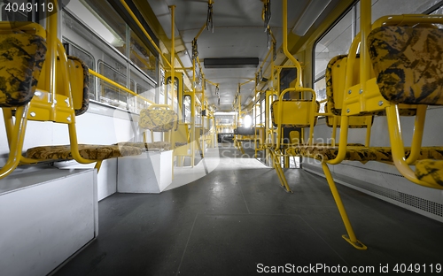 Image of Inside of tram