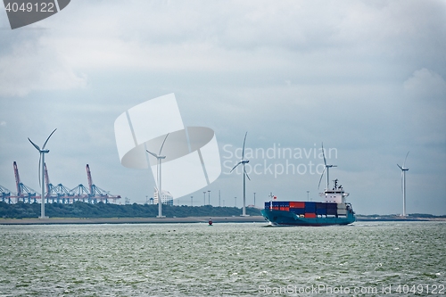 Image of Large cargo ship