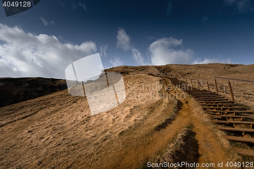 Image of Scenic mountain landscape shot