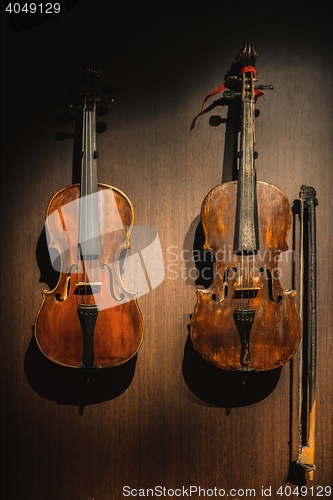 Image of Aged musical instrument