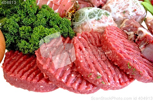 Image of Variety of fresh meat