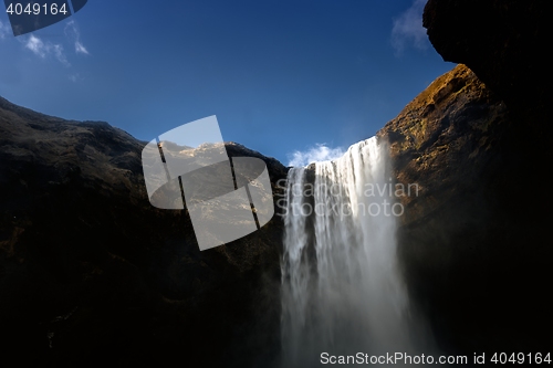 Image of Waterfall in Iceland