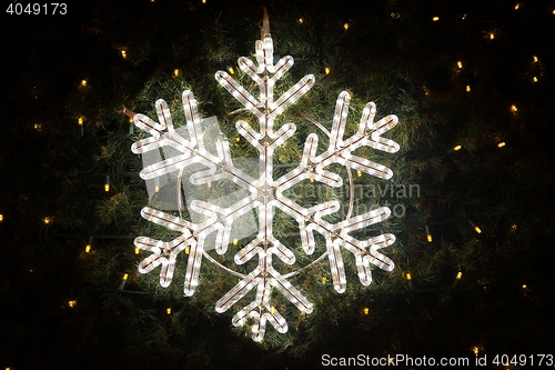 Image of Christmas Background closeup