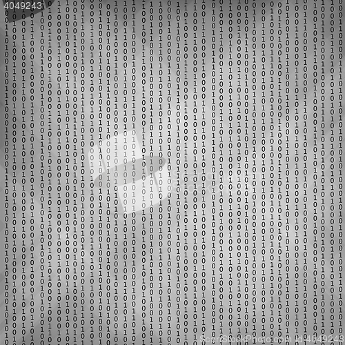 Image of Binary Code Background.