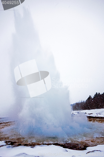 Image of Strokkur erupting