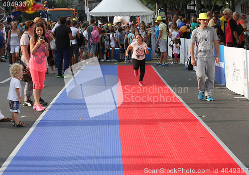 Image of Promotion of atletics on the street