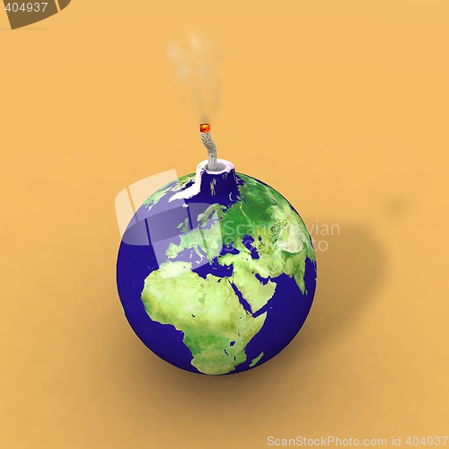 Image of earth bomb