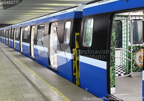 Image of  Subway train at the station