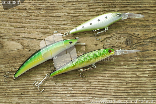 Image of wobbler bait for fishing 