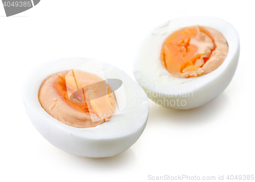 Image of freshly boiled egg