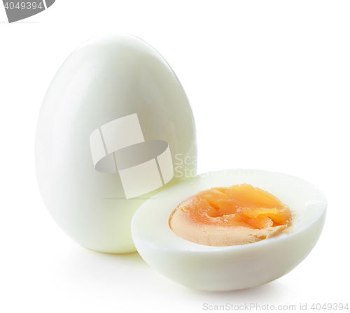 Image of freshly boiled egg