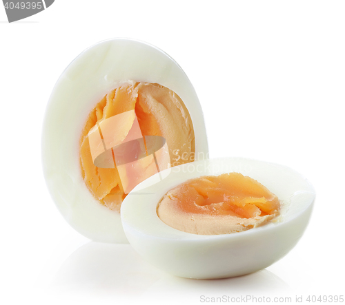 Image of freshly boiled egg