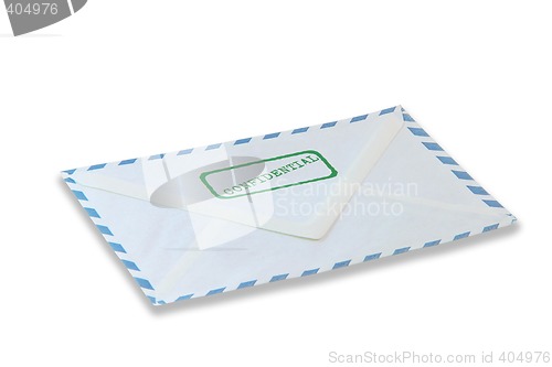 Image of confidential mail