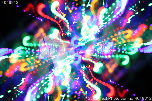 Image of christmas abstract background