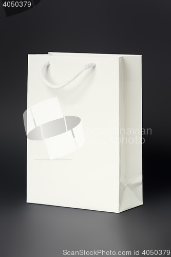Image of white shopping bag