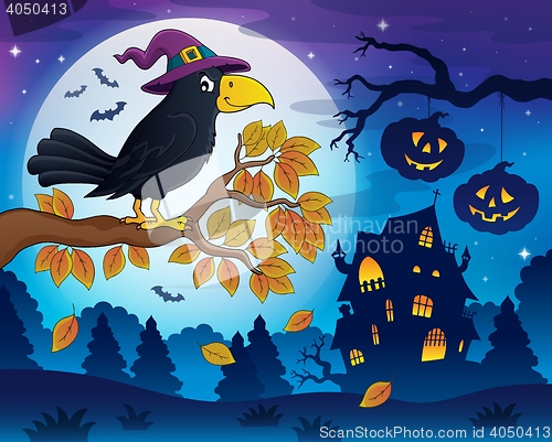 Image of Witch crow theme image 5