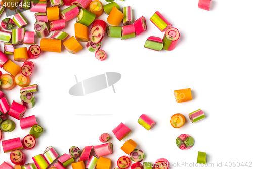 Image of The colorful jelly candies