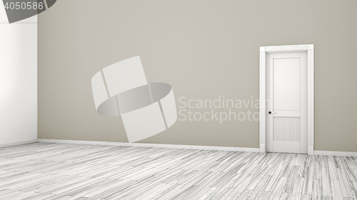 Image of grey wall and door background