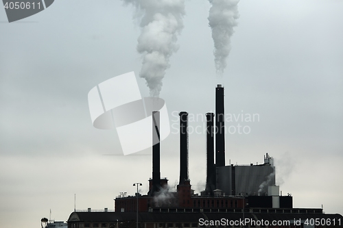 Image of Smoking power plant