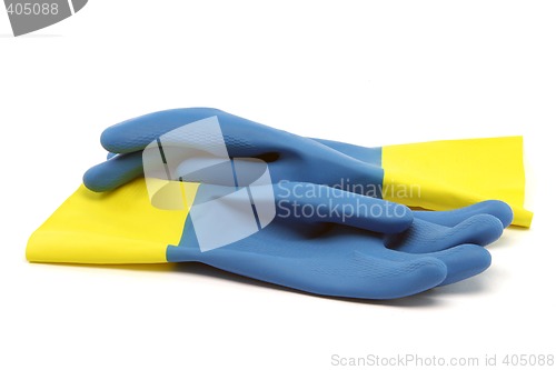 Image of plastic gloves