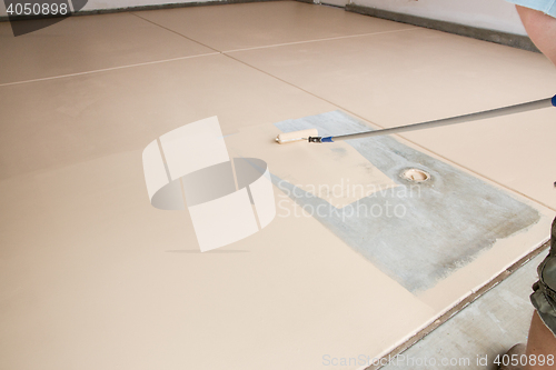 Image of Painting Floor of Garage