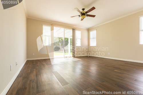 Image of Room with Finished Wood Floors.
