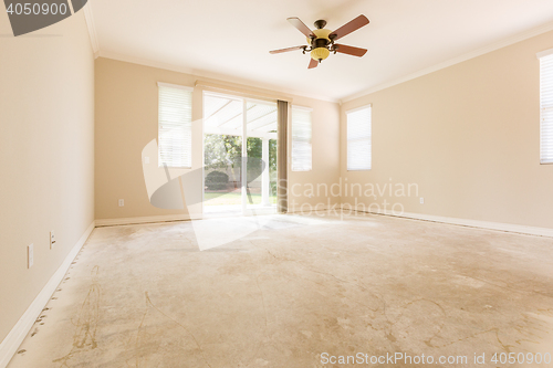 Image of Room with Cement Floors