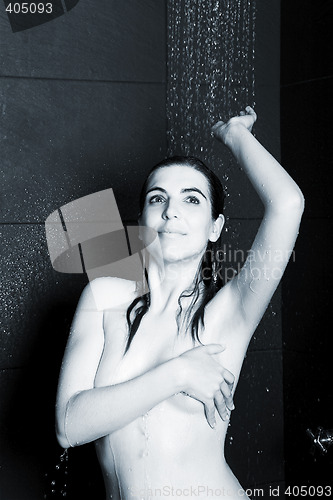 Image of woman in shower