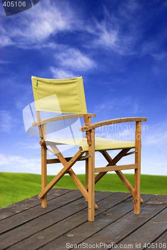 Image of Yellow chair