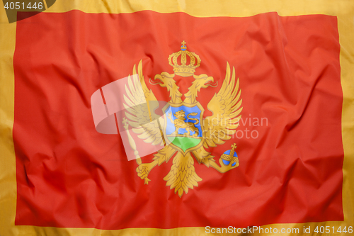 Image of Textile flag of Montenegro