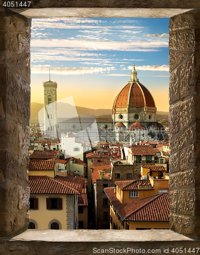 Image of Florence from window