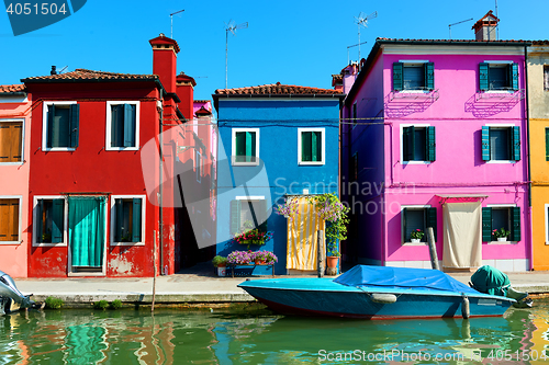 Image of Colored houses in Burano