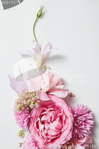 Image of Bouquet of pink roses