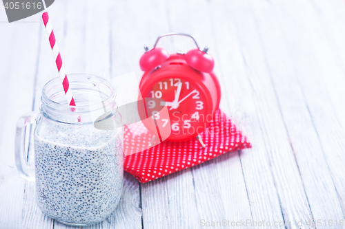 Image of Milk with chia