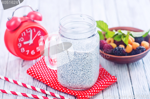 Image of Milk with chia