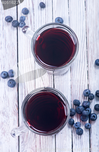 Image of blueberry juice
