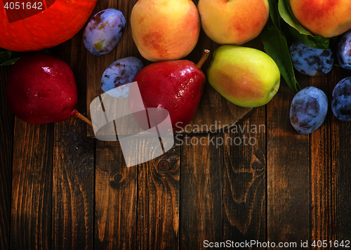 Image of autumn fruits