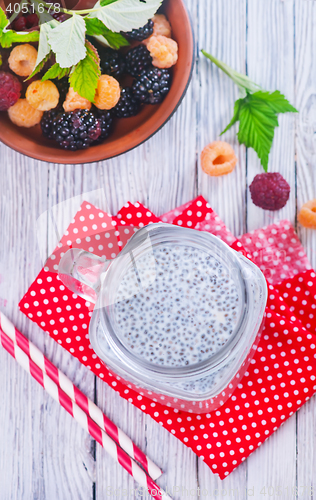 Image of Milk with chia