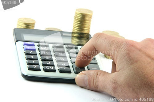 Image of calculating