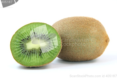 Image of hole and half kiwi