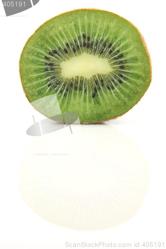 Image of kiwi reflection