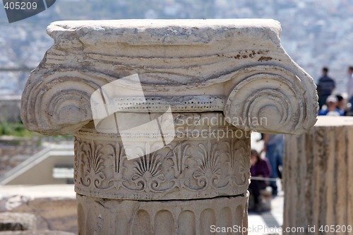 Image of detail from ancient pillar