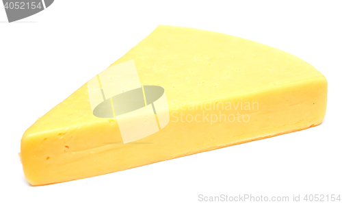 Image of cheese on white