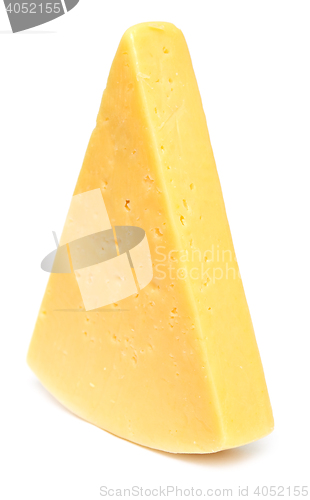 Image of cheese on white