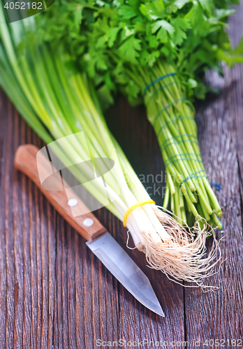 Image of parsley and onion