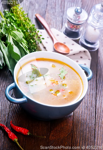 Image of pea soup