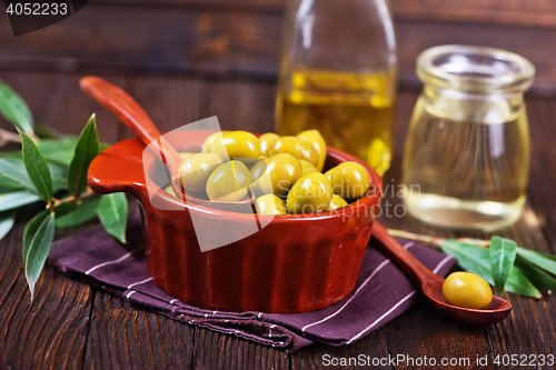 Image of green olives