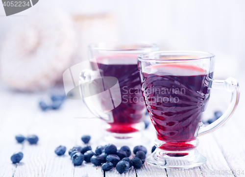 Image of blueberry juice