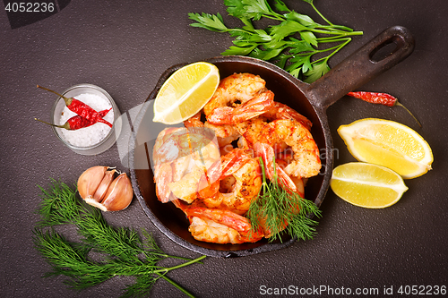 Image of fried shrimps